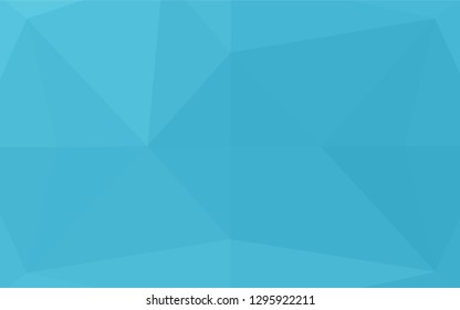 Light BLUE vector blurry hexagon texture. Shining colored illustration in a Brand new style. Brand new design for your business.