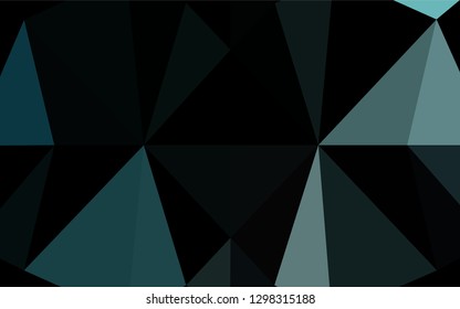 Light BLUE vector blurry hexagon texture. An elegant bright illustration with gradient. The polygonal design can be used for your web site.