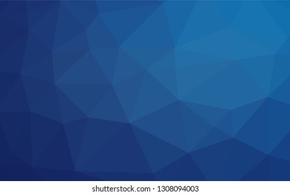 Light BLUE vector blurry hexagon pattern. A vague abstract illustration with gradient. The elegant pattern can be used as part of a brand book.