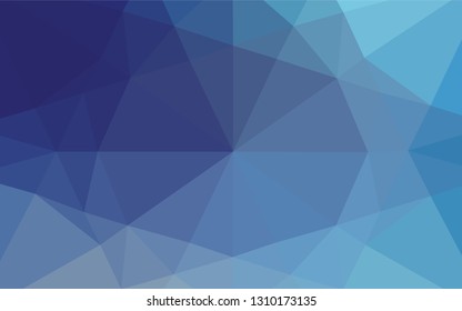 Light BLUE vector blurry hexagon texture. Shining colored illustration in a Brand new style. A completely new design for your business.