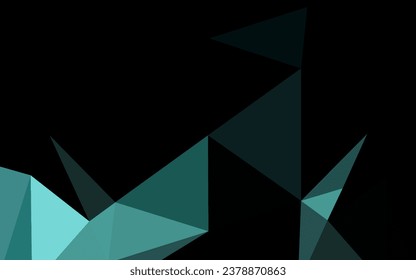 Light BLUE vector blurry hexagon texture. An elegant bright illustration with gradient. The completely new template can be used for your brand book.