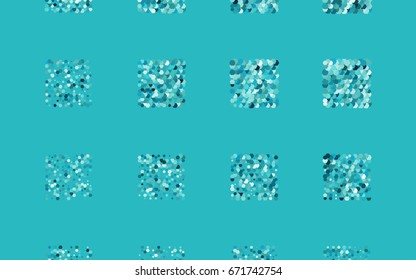Light BLUE vector blurry hexagon background design. Geometric background in Origami style with gradient. 