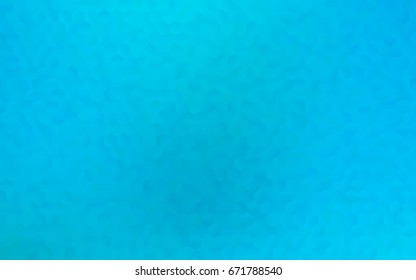 Light BLUE vector blurry hexagon background design. Geometric background in Origami style with gradient. 
