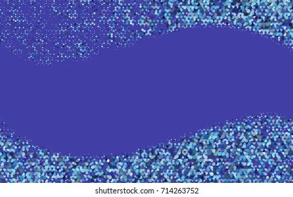 Light BLUE vector blurry hexagon background design. Geometric background in Origami style with gradient. 