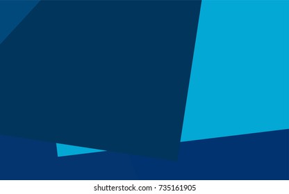 Light BLUE vector blurry rectangular background. Geometric background in square style with gradient. The pattern can be used for brand-new background.