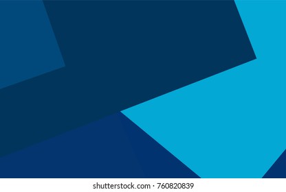 Light BLUE vector blurry rectangular background. Geometric background in square style with gradient. The pattern can be used for brand-new background.