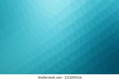 Light BLUE vector blurry template. Colorful abstract illustration with gradient. The template can be used as a background for cell phones.