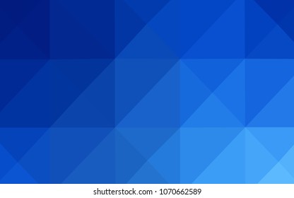 Light BLUE vector blurry triangle texture. Colorful illustration in abstract style with gradient. Textured pattern can be used for background.
