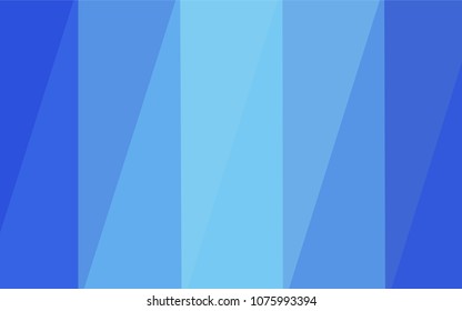 Light BLUE vector blurry triangle pattern. Geometric illustration in Origami style with gradient.  A completely new template for your business design.