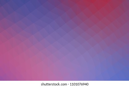 Light BLUE vector blurry triangle pattern. An elegant bright illustration with gradient. The template can be used as a background for cell phones.