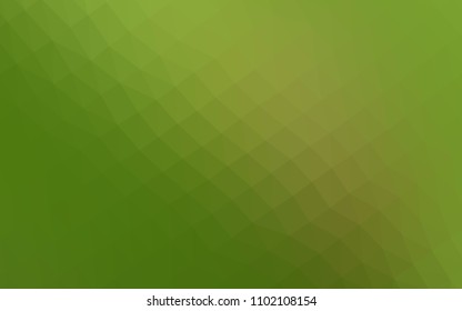 Light BLUE vector blurry triangle template. Glitter abstract illustration with an elegant design. A completely new design for your business.