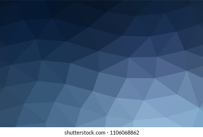 Light BLUE vector blurry triangle background. An elegant bright illustration with gradient. A completely new template for your business design.