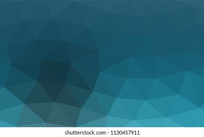 Light BLUE vector blurry triangle background. A vague abstract illustration with gradient. Brand new design for your business.