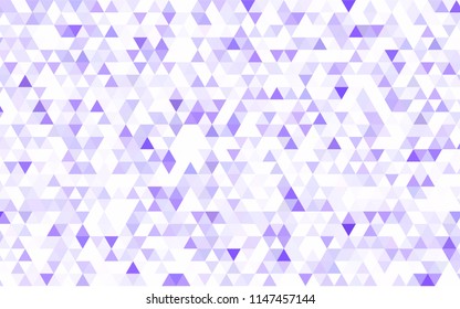 Light BLUE vector blurry triangle background. Brand-new colored illustration in blurry style with gradient. The polygonal design can be used for your web site.