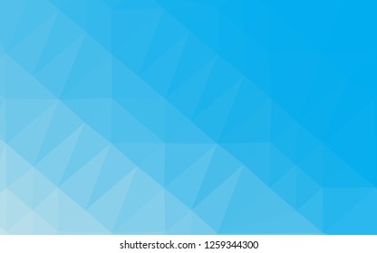 Light BLUE vector blurry triangle texture. An elegant bright illustration with gradient. Brand new style for your business design.