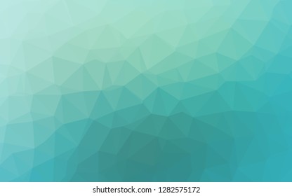 Light BLUE vector blurry triangle template. Shining colored illustration in a Brand new style. Completely new design for your business.