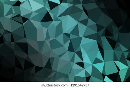 Light BLUE vector blurry triangle template. Colorful illustration in abstract style with gradient. Template for a cell phone background.