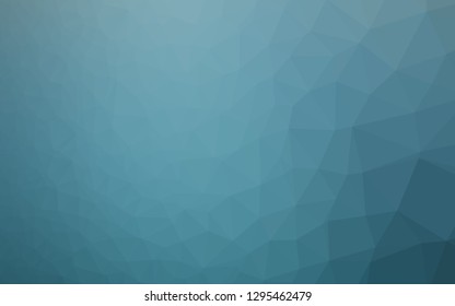 Light BLUE vector blurry triangle template. Colorful abstract illustration with gradient. Template for a cell phone background.