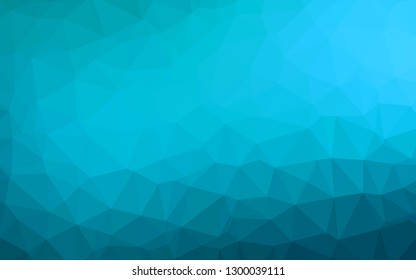 Light BLUE vector blurry triangle texture. An elegant bright illustration with gradient. Triangular pattern for your business design.