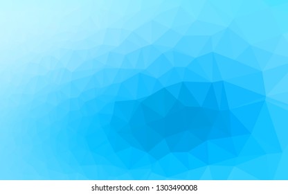 Light BLUE vector blurry triangle texture. An elegant bright illustration with gradient. Triangular pattern for your business design.