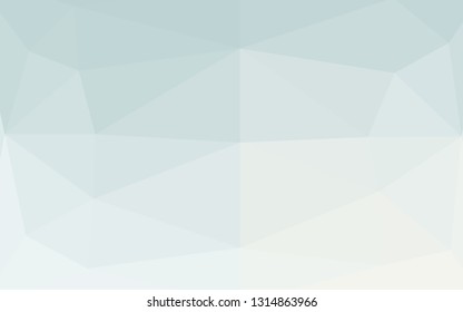 Light BLUE vector blurry triangle template. Shining illustration, which consist of triangles. The best triangular design for your business.