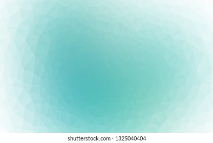 Light BLUE vector blurry triangle pattern. A vague abstract illustration with gradient. Template for a cell phone background.