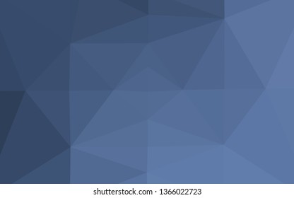 Light BLUE vector blurry triangle texture. A vague abstract illustration with gradient. Completely new template for your business design.