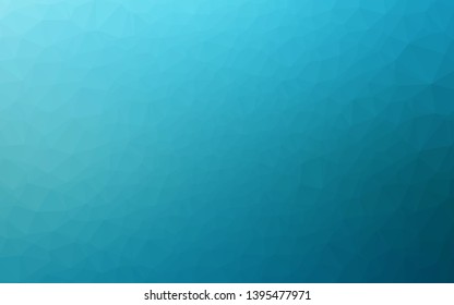 Light BLUE vector blurry triangle texture. Creative illustration in halftone style with gradient. Elegant pattern for a brand book.