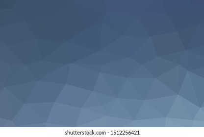 Light BLUE vector blurry triangle template. Colorful illustration in abstract style with gradient. Elegant pattern for a brand book.