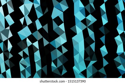 Light BLUE vector blurry triangle texture. Brand new colorful illustration in with gradient. Textured pattern for background.
