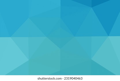 Light BLUE vector blurry triangle texture. Colorful abstract illustration with gradient. The best triangular design for your business.
