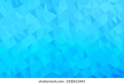 Light BLUE vector blurry triangle template. Shining colored illustration in a Brand new style. Template for a cell phone background.