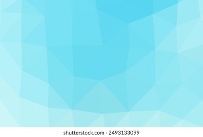 Light BLUE vector blurry triangle texture. Shining colored illustration in a Brand new style. New texture for your design.