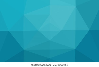 Light BLUE vector blurry triangle texture. A sample with polygonal shapes. Textured pattern for background.