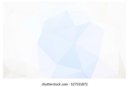 Light BLUE vector blurry triangle background design. Geometric background in Origami style with gradient. 