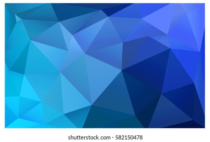 Light BLUE vector blurry triangle background design. Geometric background in Origami style with gradient. 