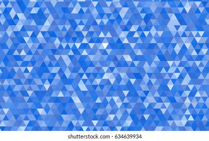 Light BLUE vector blurry triangle background. Shining colored illustration in a brand-new style. Brand-new design for your business.