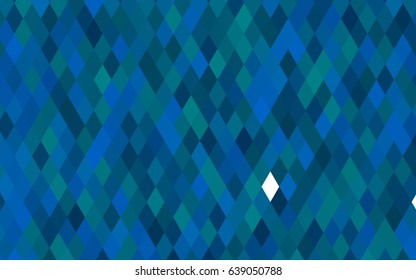 Light BLUE vector blurry triangle background. Shining illustration, which consist of triangles. The best triangular design for your business.