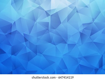 Light BLUE vector blurry triangle template. An elegant bright illustration with gradient. Triangular pattern for your business design. Light BLUE vector blurry triangle template. An elegant bright illustration with gradient. Triangular pattern for your business design.