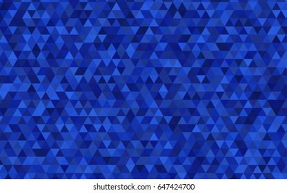 Light BLUE vector blurry triangle pattern. Glitter abstract illustration with an elegant design. The elegant pattern can be used as part of a brand book.