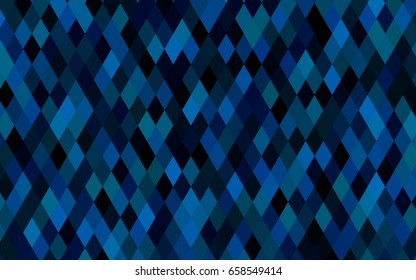 Light BLUE vector blurry triangle background. Shining illustration, which consist of triangles. The textured pattern can be used for background.