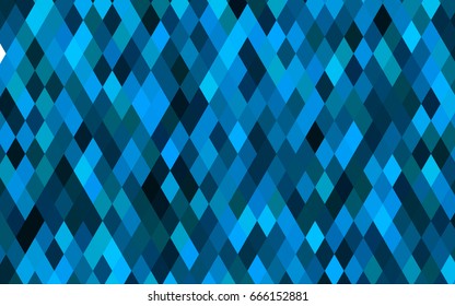 Light BLUE vector blurry triangle template. A sample with polygonal shapes. The textured pattern can be used for background.