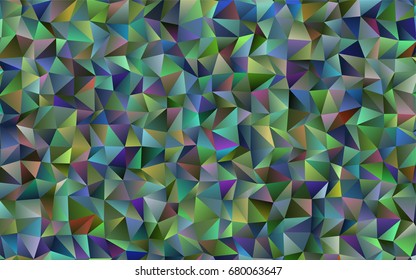 Light BLUE vector blurry triangle template. Triangular geometric sample with gradient.  The template can be used as a background for cell phones.