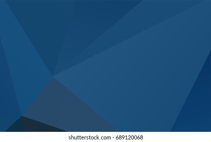 Light BLUE vector blurry triangle background. Modern geometrical abstract illustration with gradient. A completely new design for your business.