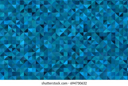 Light BLUE vector blurry triangle pattern. Colorful abstract illustration with gradient. A completely new design for your business.