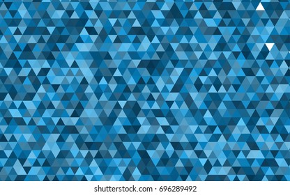 Light BLUE vector blurry triangle pattern. Geometric illustration in Origami style with gradient.  Brand-new design for your business.