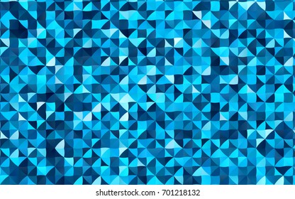 Light BLUE vector blurry triangle pattern. Colorful illustration in abstract style with gradient. A completely new design for your business.