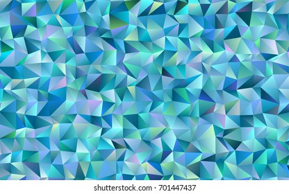 Light BLUE vector blurry triangle template. Shining colored illustration in a brand-new style. Brand-new style for your business design.