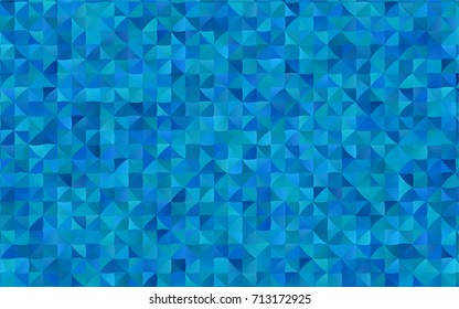 Light BLUE vector blurry triangle template. A sample with polygonal shapes. Brand-new design for your business.