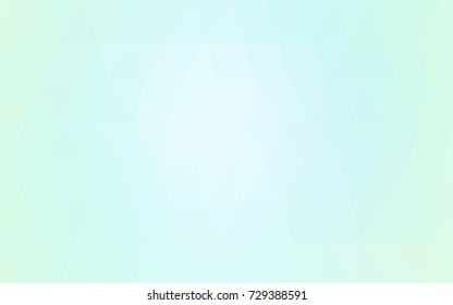 Light BLUE vector blurry triangle background design. Geometric background in Origami style with gradient. 
